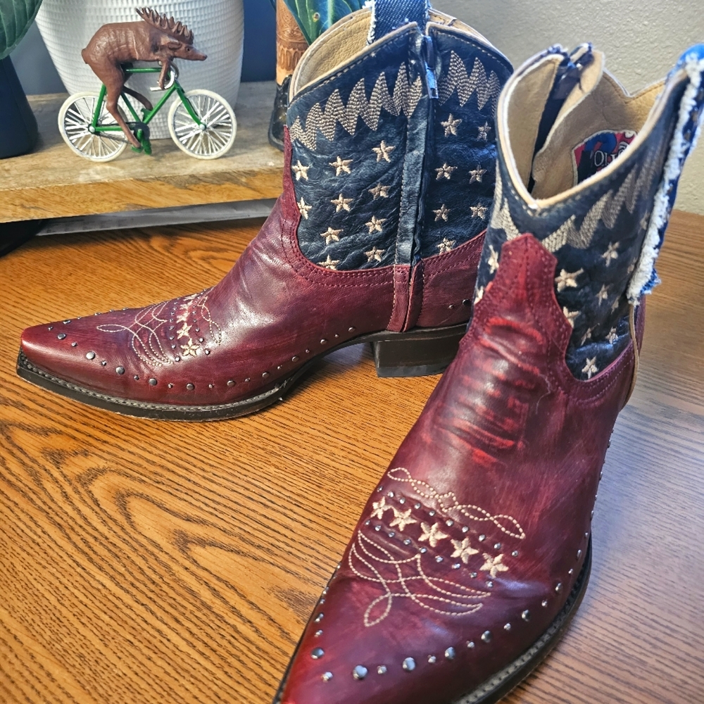 Old Gringo Women's Unity Fashion Booties - Snip Toe 8.5 Like New